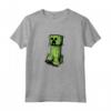 Officially Licensed Minecraft Creeper Graffiti Sit Maglietta - High-Quality Apparel for Fans