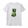 Officially Licensed Minecraft Creeper Graffiti Sit Maglietta - High-Quality Apparel for Fans