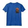 T-shirt con Cucciolo di Barboncino in Tasca - Maglietta a Forma di Barboncino per Compleanno, Natale, Festa della Mamma