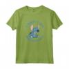 HapTiger Lilo & Stitch Distressed Stitch I Don't Do Mornings! Maglietta - Officially Licensed Vintage T-Shirt for Men and Women