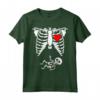 Skeleton Pregnancy Shirt Baby X-Ray Halloween Pregnant Maglietta - Cute Halloween Maternity Gift for Pregnant Women in 2019
