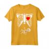 Skeleton Pregnancy Shirt Baby X-Ray Halloween Pregnant Maglietta - Cute Halloween Maternity Gift for Pregnant Women in 2019