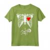 Skeleton Pregnancy Shirt Baby X-Ray Halloween Pregnant Maglietta - Cute Halloween Maternity Gift for Pregnant Women in 2019