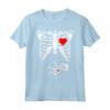 Skeleton Pregnancy Shirt Baby X-Ray Halloween Pregnant Maglietta - Cute Halloween Maternity Gift for Pregnant Women in 2019