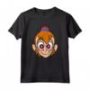 HapTiger Aladdin Abu Ruby Eyes Maglietta - Official 90s T-Shirts for Kids and Adults - Cute Monkey Shirts Included