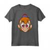 HapTiger Aladdin Abu Ruby Eyes Maglietta - Official 90s T-Shirts for Kids and Adults - Cute Monkey Shirts Included