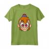 HapTiger Aladdin Abu Ruby Eyes Maglietta - Official 90s T-Shirts for Kids and Adults - Cute Monkey Shirts Included