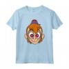 HapTiger Aladdin Abu Ruby Eyes Maglietta - Official 90s T-Shirts for Kids and Adults - Cute Monkey Shirts Included