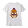 HapTiger Aladdin Abu Ruby Eyes Maglietta - Official 90s T-Shirts for Kids and Adults - Cute Monkey Shirts Included