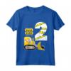 Bambino T Shirt Bimbo 2 Anni Escavatore - Maglietta Regalo Compleanno 24 Mesi - Piccolo Costruttore in Azione!