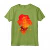 HapTiger Lion King Simba Silhouette Pride Logo Maglietta - Officially Licensed Disney Apparel - Hakuna Matata T-shirt