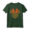 HapTiger Minnie Mouse Icon Autumn Fall Leaves Maglietta - Official Thanksgiving Tee Shirt for Women, Men, Boys, Girls - Disney Fall Merchandise