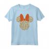 HapTiger Minnie Mouse Icon Autumn Fall Leaves Maglietta - Official Thanksgiving Tee Shirt for Women, Men, Boys, Girls - Disney Fall Merchandise
