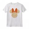 HapTiger Minnie Mouse Icon Autumn Fall Leaves Maglietta - Official Thanksgiving Tee Shirt for Women, Men, Boys, Girls - Disney Fall Merchandise