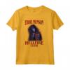 HapTiger 4 Eddie Munson Hellfire Club Blood Splatter Maglietta - Officially Licensed Apparel for Men, Women, Boys, and Girls - Unique Design - 22NXST00279A-001