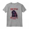 HapTiger 4 Eddie Munson Hellfire Club Blood Splatter Maglietta - Officially Licensed Apparel for Men, Women, Boys, and Girls - Unique Design - 22NXST00279A-001
