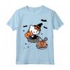 Hello Kitty Carino Strega Mago Felice Halloween Maglietta - Licenza Ufficiale HapTiger Apparel