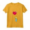 HapTiger Maggie Heart Balloon Valentine's Day Maglietta con Collo a V - Official Merchandise for Men, Women, Girls, Boys - Kids Shirts Included