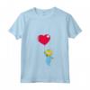 HapTiger Maggie Heart Balloon Valentine's Day Maglietta con Collo a V - Official Merchandise for Men, Women, Girls, Boys - Kids Shirts Included