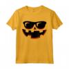 Jack-O-Lantern - Costume da Zucca per Bambini - T-shirt di Halloween con Facce Felici - Ideale per Feste in Costume