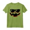 Jack-O-Lantern - Costume da Zucca per Bambini - T-shirt di Halloween con Facce Felici - Ideale per Feste in Costume