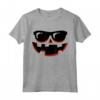 Jack-O-Lantern - Costume da Zucca per Bambini - T-shirt di Halloween con Facce Felici - Ideale per Feste in Costume