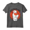 HapTiger Big Hero 6 Baymax Hug Valentine's Maglietta - Officially Licensed Disney Apparel for Valentine's Day