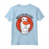 HapTiger Big Hero 6 Baymax Hug Valentine's Maglietta - Officially Licensed Disney Apparel for Valentine's Day