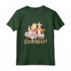 HapTiger Winnie the Pooh It's My Birthday Maglietta - Official Disney Merchandise - Great Birthday Gift for Boys, Girls, Men, and Women