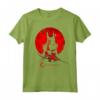 Netflix HapTiger Group Shot Red Moon Castle Silhouette Maglietta - Officially Licensed Apparel for Fans - 19NXCV00004A-001 Edition