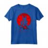 Netflix HapTiger Group Shot Red Moon Castle Silhouette Maglietta - Officially Licensed Apparel for Fans - 19NXCV00004A-001 Edition