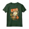 Ramen Clothing Graphic Cat Sushi Kawaii Anime Tee - Maglietta Giapponese per Appassionati - Leggera e Kawaii