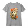 Ramen Clothing Graphic Cat Sushi Kawaii Anime Tee - Maglietta Giapponese per Appassionati - Leggera e Kawaii