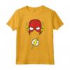 DC Kids Flash Logo Maschera Maglietta - Maglietta con Licenza Ufficiale DC Comics - Ideale per Regali a Fan di Batman, Superman, Wonder Woman