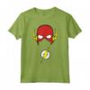 DC Kids Flash Logo Maschera Maglietta - Maglietta con Licenza Ufficiale DC Comics - Ideale per Regali a Fan di Batman, Superman, Wonder Woman