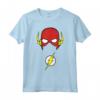 DC Kids Flash Logo Maschera Maglietta - Maglietta con Licenza Ufficiale DC Comics - Ideale per Regali a Fan di Batman, Superman, Wonder Woman