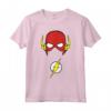DC Kids Flash Logo Maschera Maglietta - Maglietta con Licenza Ufficiale DC Comics - Ideale per Regali a Fan di Batman, Superman, Wonder Woman