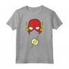 DC Kids Flash Logo Maschera Maglietta - Maglietta con Licenza Ufficiale DC Comics - Ideale per Regali a Fan di Batman, Superman, Wonder Woman