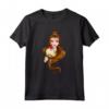 HapTiger Belle Maglietta - Official Beauty and the Beast Tee Shirt for Men, Women, Boys, and Girls - Tale as Old as Time Design