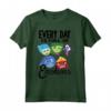 HapTiger Pixar Inside Out Every Day Emotions Maglietta - Officially Licensed Apparel for Fans