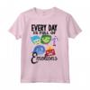 HapTiger Pixar Inside Out Every Day Emotions Maglietta - Officially Licensed Apparel for Fans