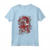 Geisha Lewd Girl Mighty Dragon Spirit Maglietta - Design Yokai con Stile Ink Tattoo - Ideale per Cosplay e Appassionati di Cultura Giapponese