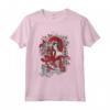 Geisha Lewd Girl Mighty Dragon Spirit Maglietta - Design Yokai con Stile Ink Tattoo - Ideale per Cosplay e Appassionati di Cultura Giapponese
