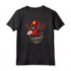 HapTiger Deadpool Wade Wilson Swords and Chains Maglietta - Official Funny Marvel T-Shirt for Men and Women