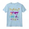 Maglietta Sirena di Compleanno per 7 Anni - Tee Regalo per Ragazze - Ideale per Feste di Compleanno - Acquista Online