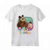 Masha e Orso Back to School Maglietta - Official Masha and the Bear Merchandise for Kids