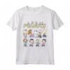 HapTiger Snoopy e Amici Ballare Maglietta - Licenza Ufficiale - Opera Grafica OPNT-0132