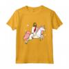 Gesù Equitazione Unicorno Maglietta - Regalo Divertente di Gesù con Unicorno - Acquista Online