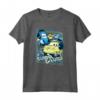 HapTiger Pixar Cars Guido & Luigi Loud As Thunder Maglietta - Officially Licensed Apparel for Men, Women, Boys, and Girls - Vintage Lightning McQueen Design
