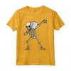 Dabbing Padel Scheletro Padelista - Maglietta Tennis Goth con Racchetta Paddle - Costume Halloween